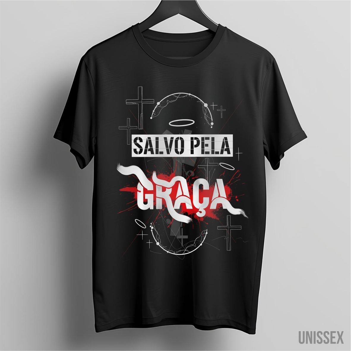 Camiseta Unissex - Salvo pela Graça