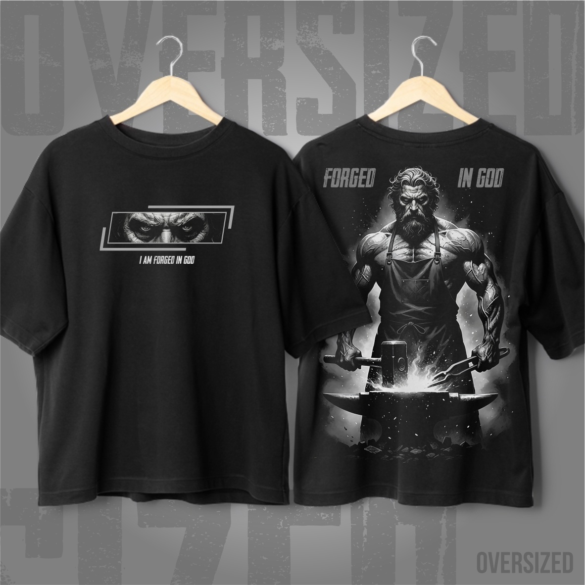 Oversized - Forjado em Deus