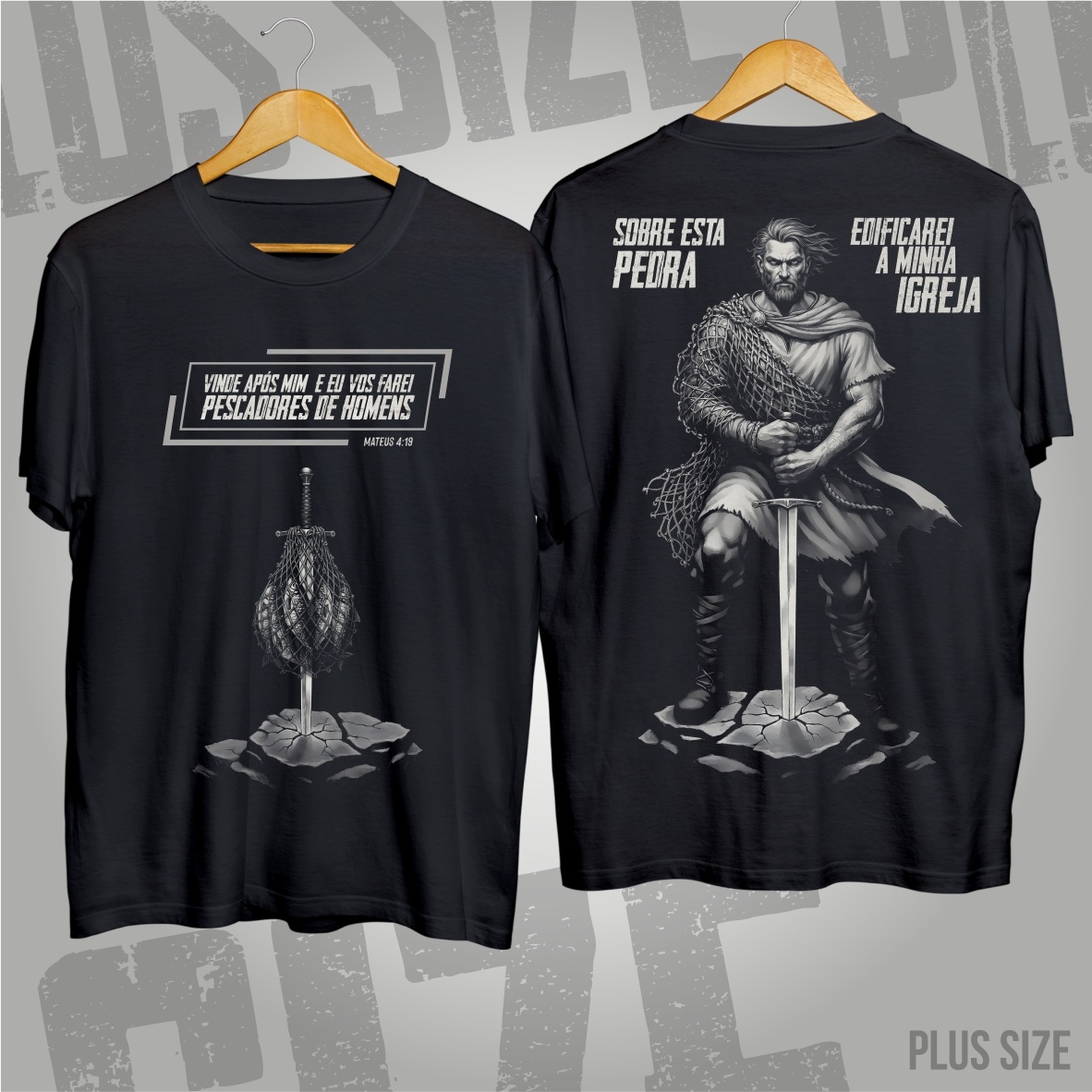 Plus Size - Apóstolo Pedro: Pescador e Rocha