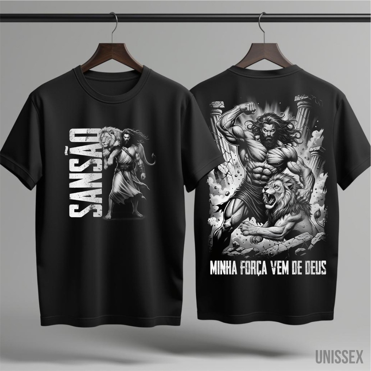 Camiseta - Sansão: A Força que Vem do Alto