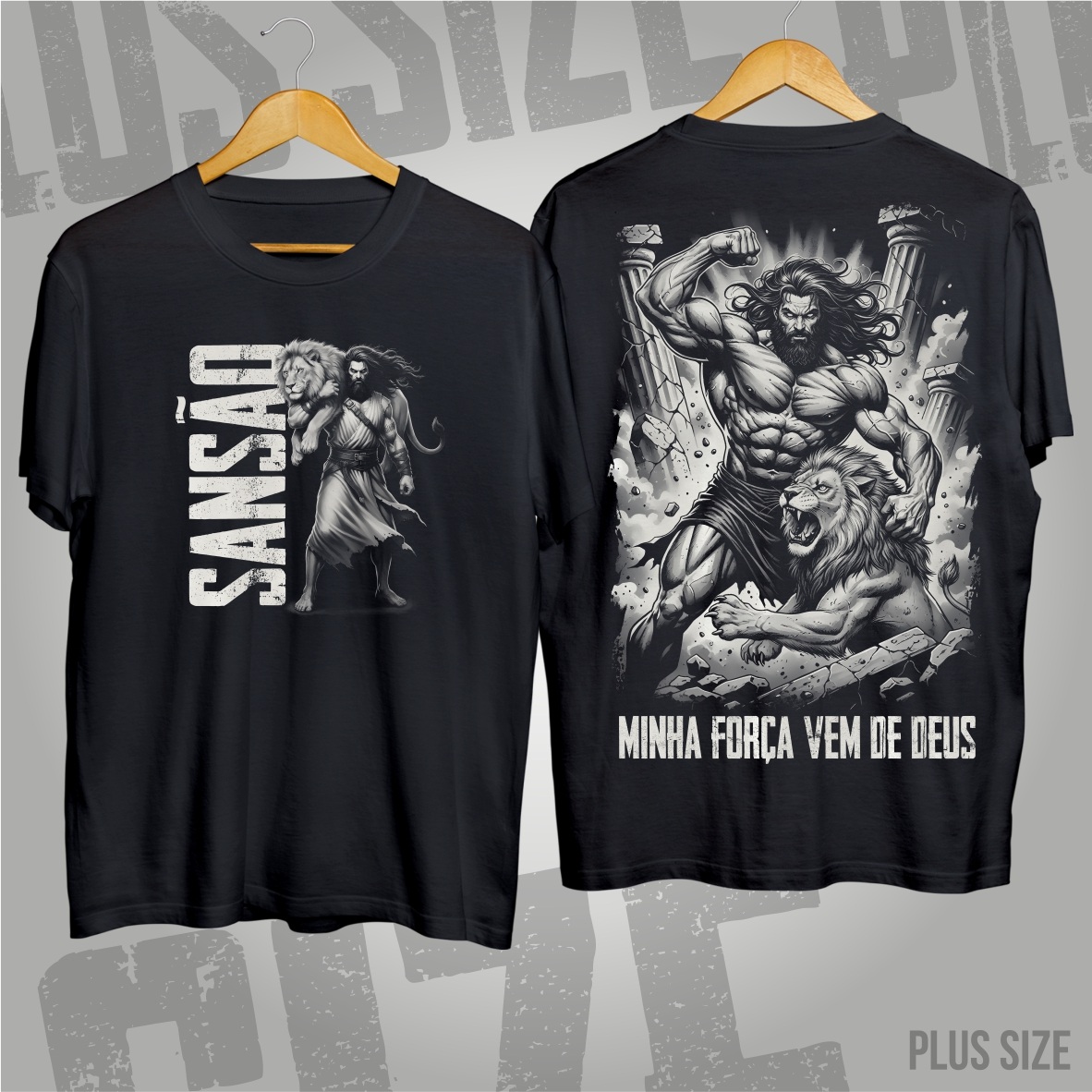 Plus Size - Sansão: A Força que Vem do Alto