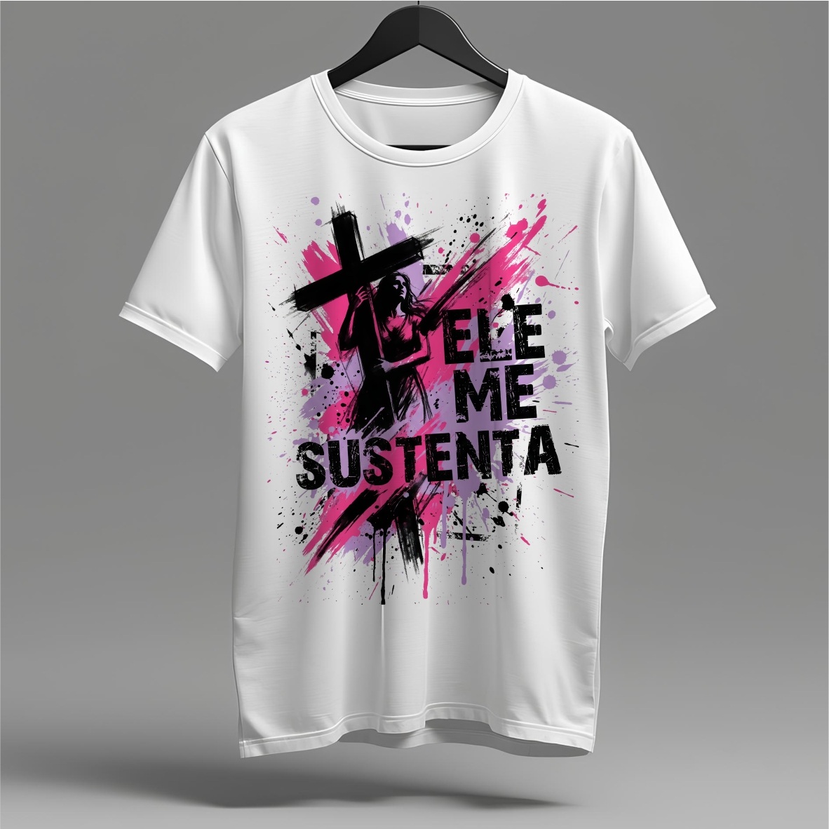 Camiseta Ele Me Sustenta