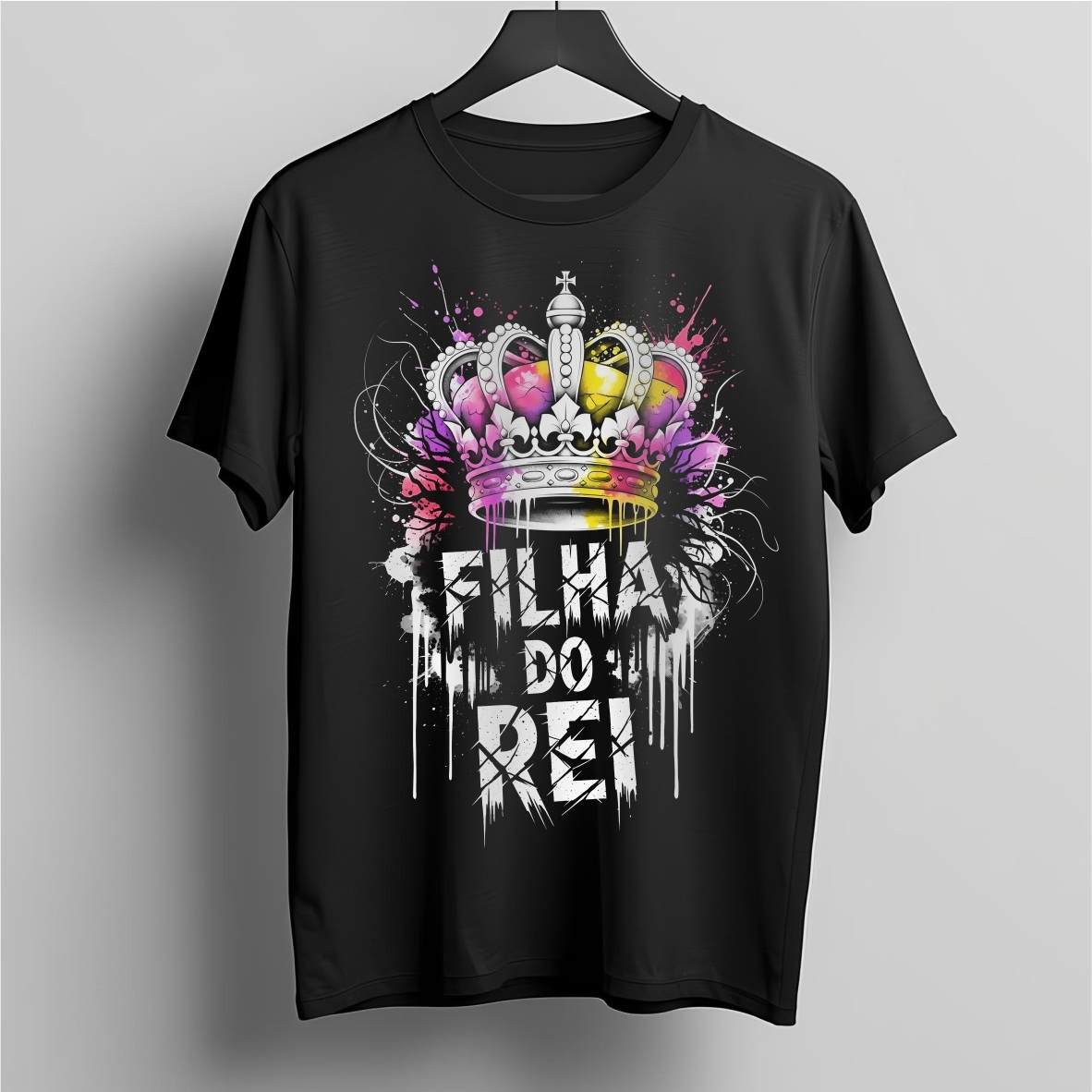 Camiseta Filha do Rei: Realeza e Autoridade