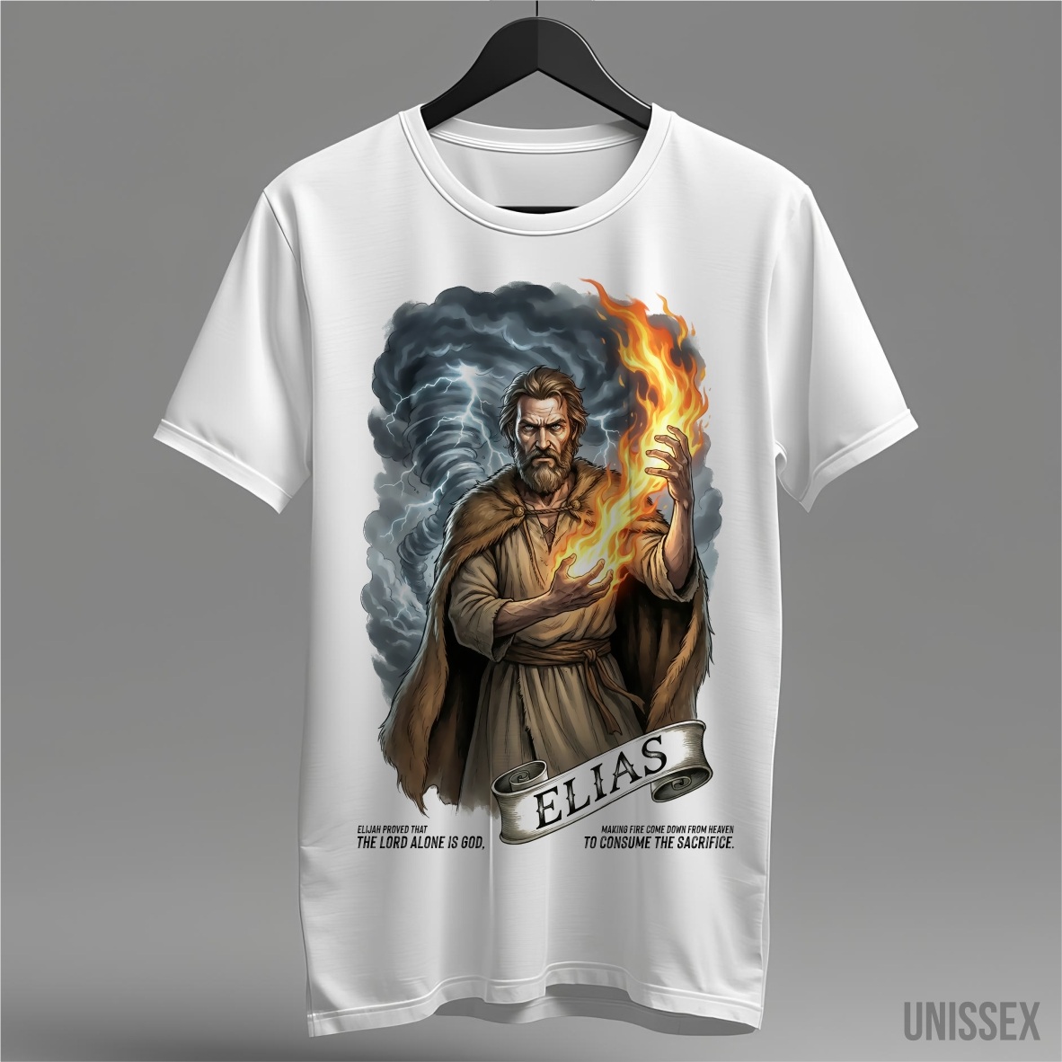 Camiseta Elias: O Fogo do Carmelo