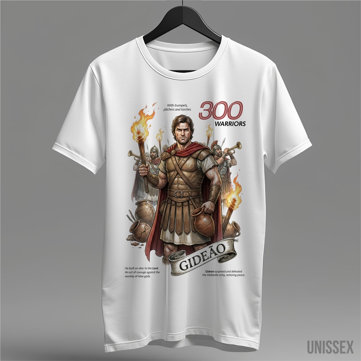 Camiseta Gideão: A Estratégia dos 300
