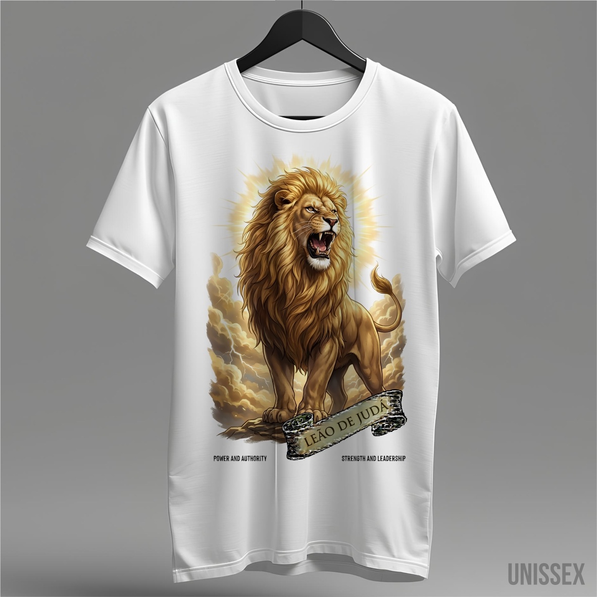 Camiseta Leão de Judá: Poder e Autoridade