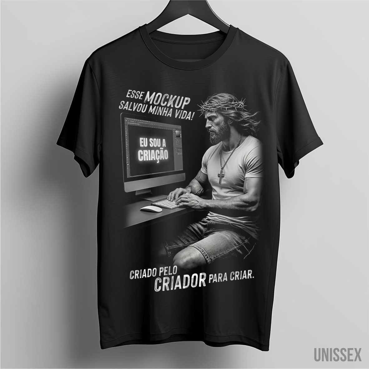 Camiseta Criado para Criar: O Design do Reino