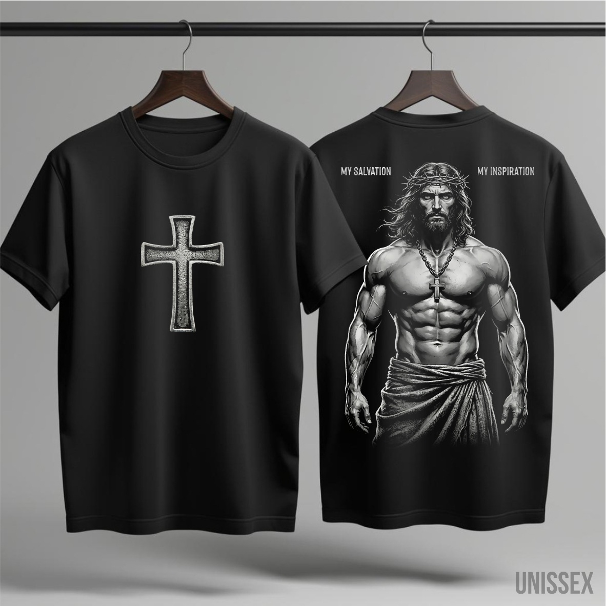 Camiseta Jesus: Minha Salvação e Inspiração