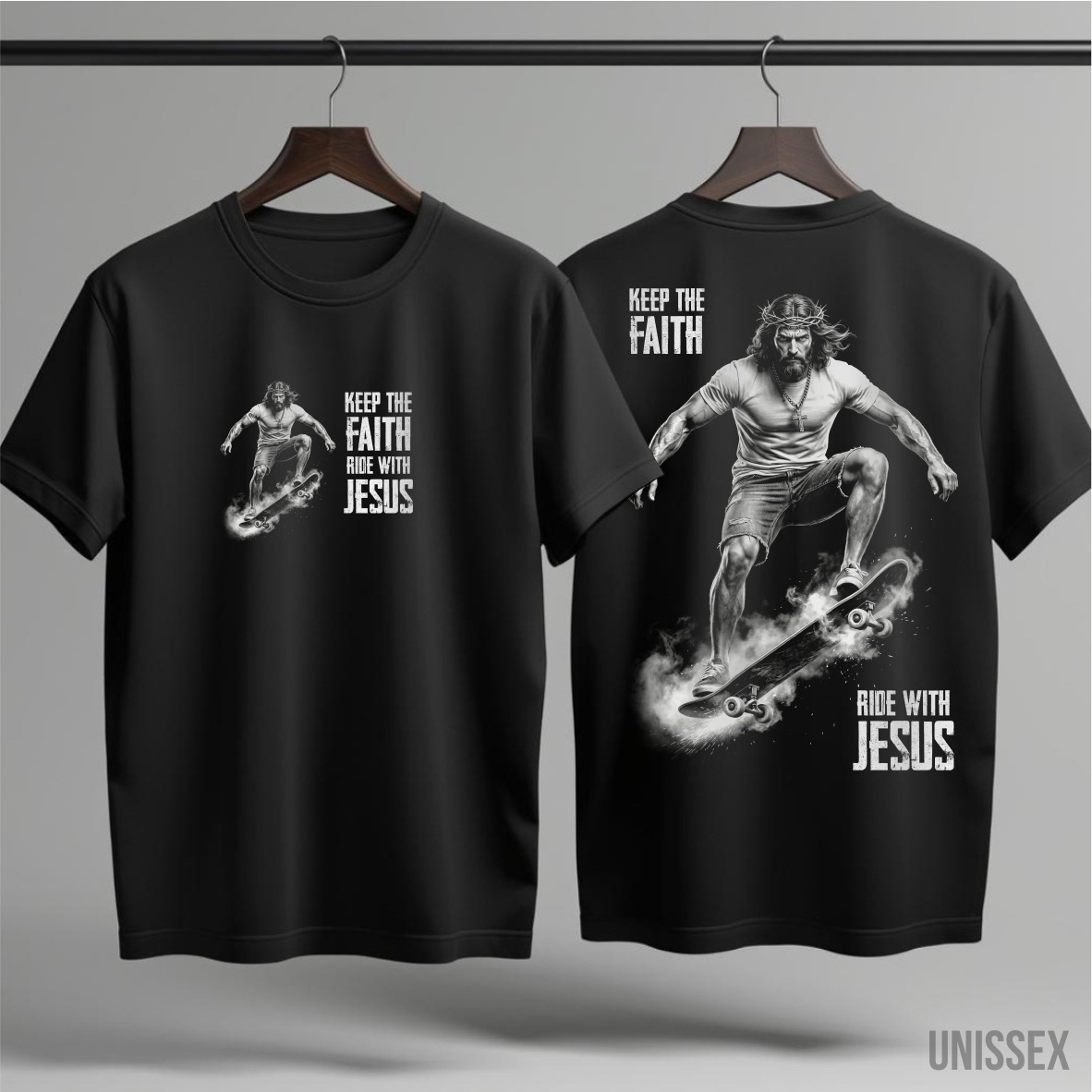 Camiseta Jesus: Keep the Faith