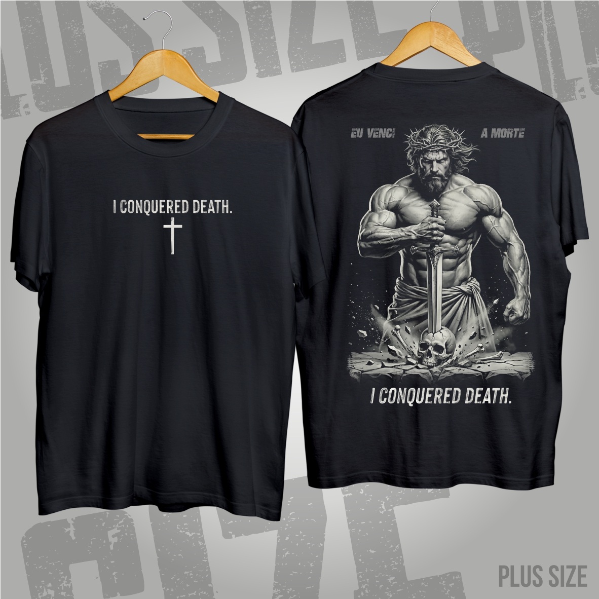 Plus Size - I Conquered Death: A Vitória Suprema