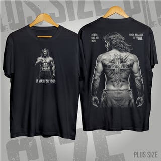 Plus Size - Jesus: Foi Por Você