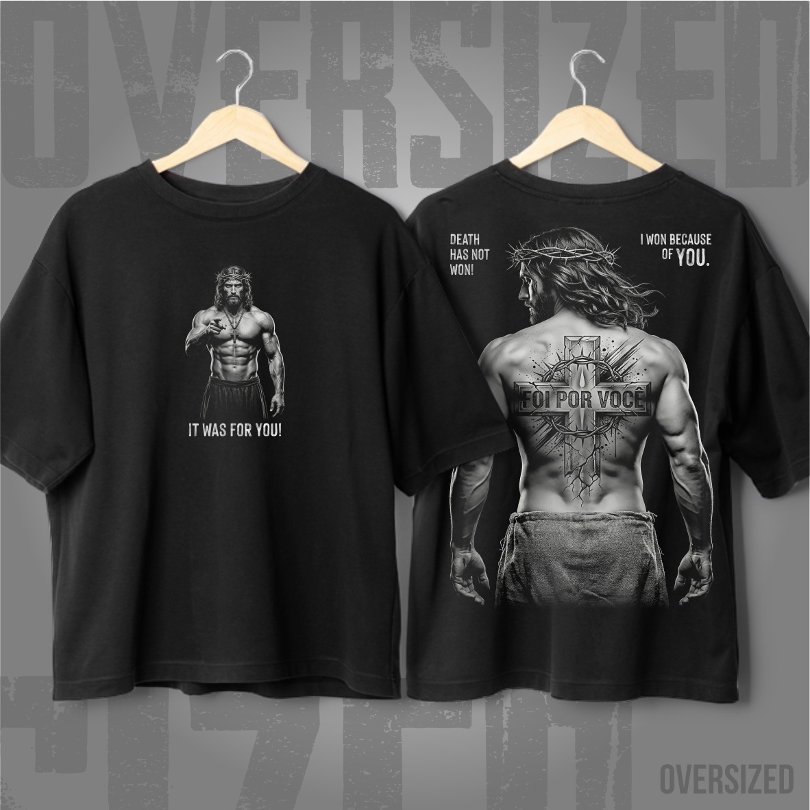 Oversized - Jesus: Foi Por Você