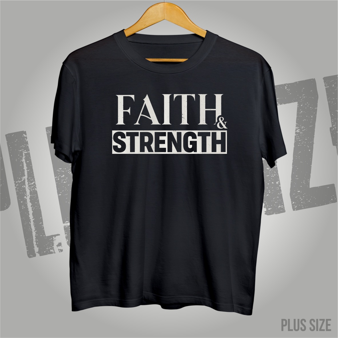 Plus Size - Faith & Strength: O Equilíbrio Essencial