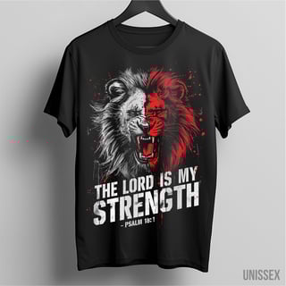 Camiseta Lion of Judah: Minha Fortaleza