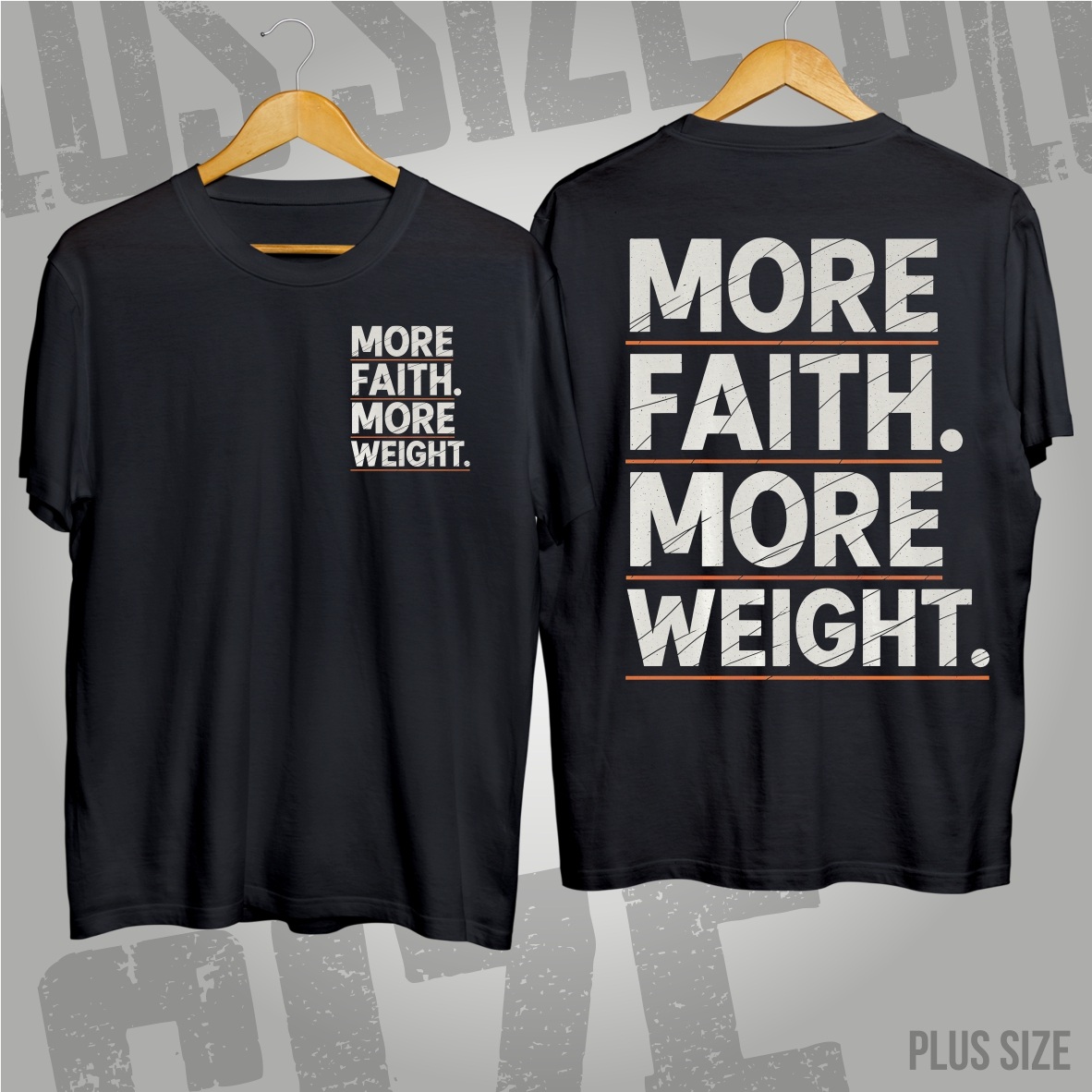 Plus Size - More Faith, More Weight: O Poder da Persistência