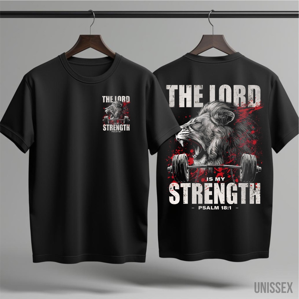Camiseta - Lion Strength: O Rugido da Fortaleza