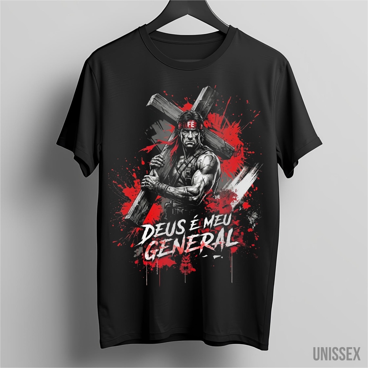 Camiseta General de Deus: A Guerra da Fé