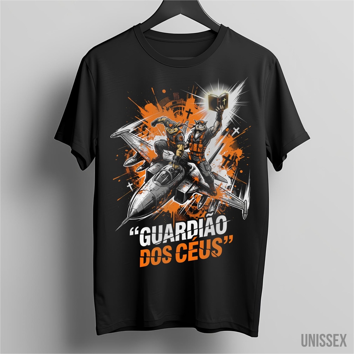Camiseta Guardião dos Céus: Missão e Autoridade