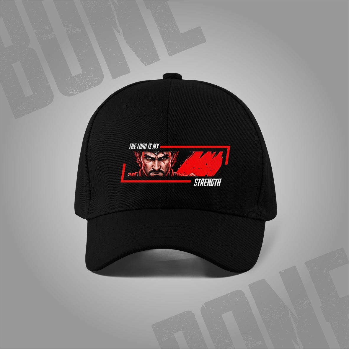 Boné Strength: O Olhar do Guerreiro