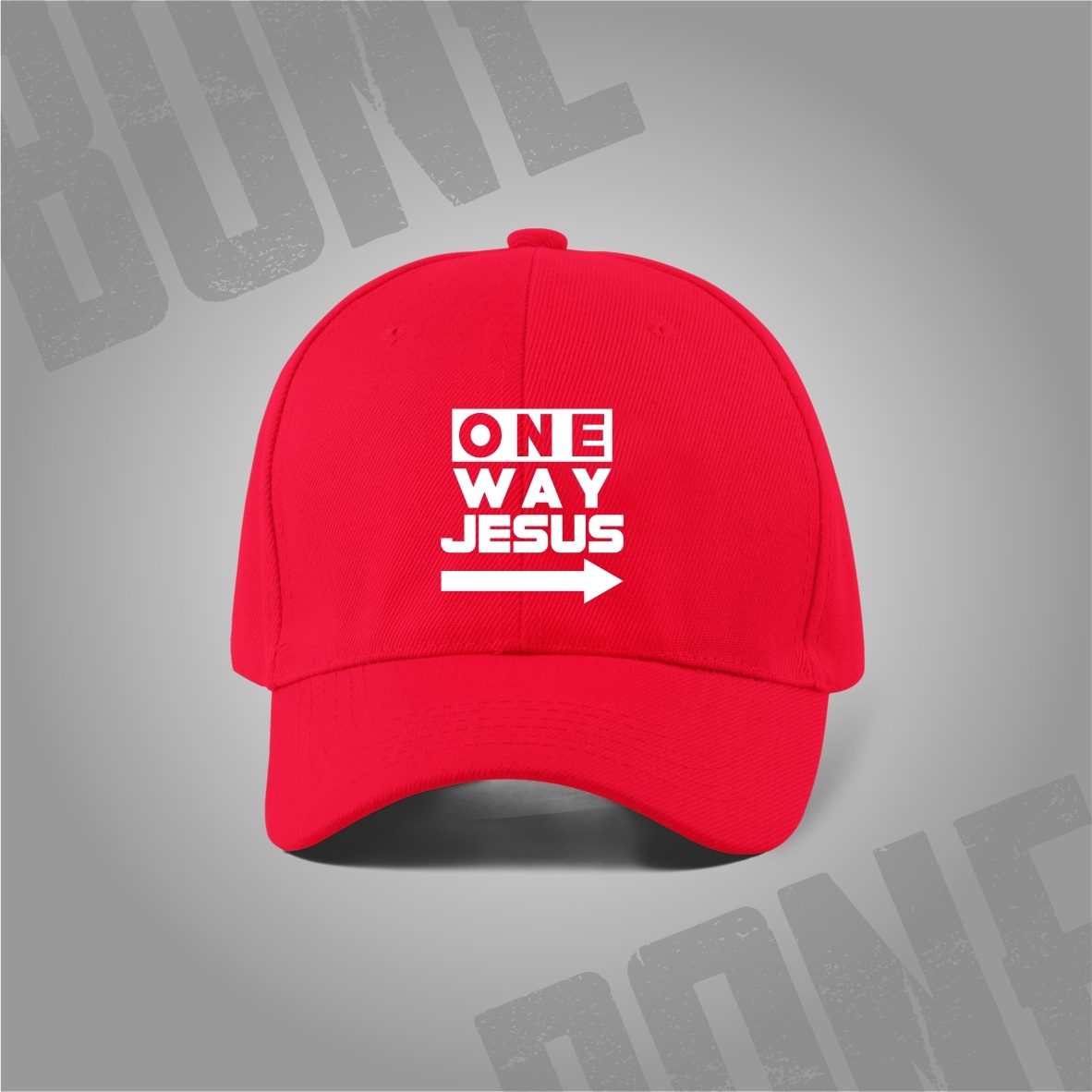 Boné One Way Jesus: A Direção Certa