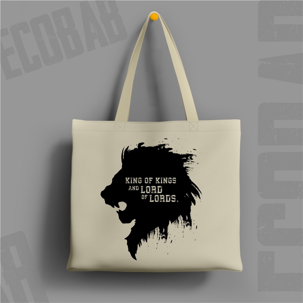 Ecobag King of Kings: Realeza e Soberania