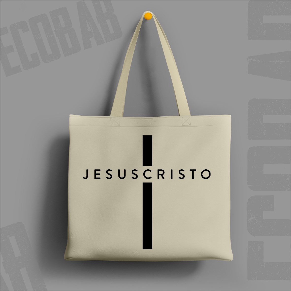 Ecobag Jesus Cristo: A Cruz da Identidade