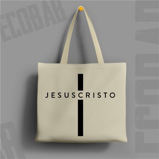 Ecobag Jesus Cristo: A Cruz da Identidade