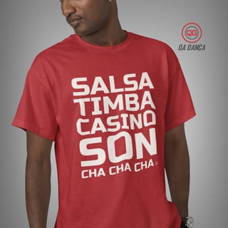 Camiseta de Dança - Família Salsera