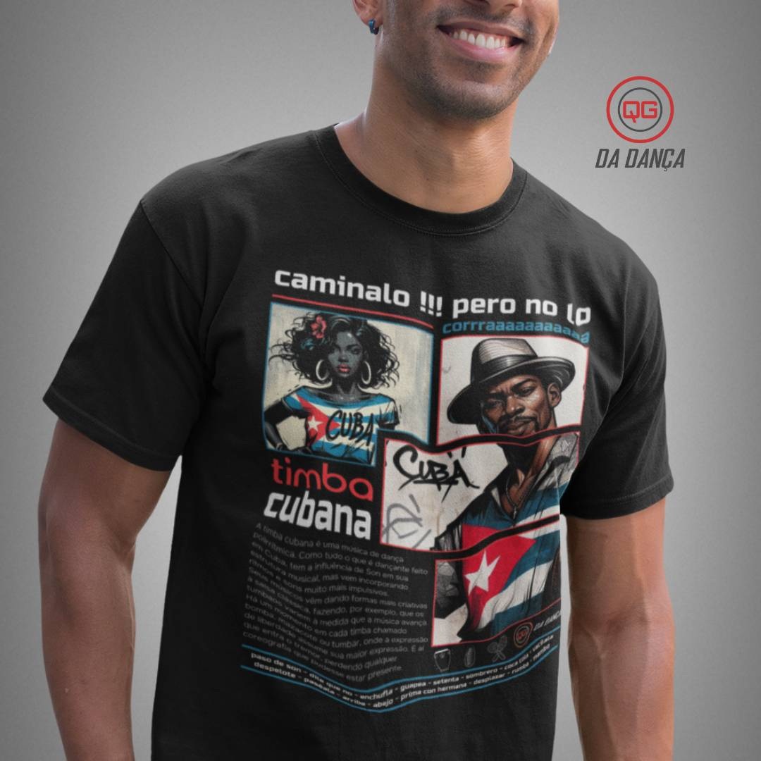 Camiseta de Dança - Timba Cubana