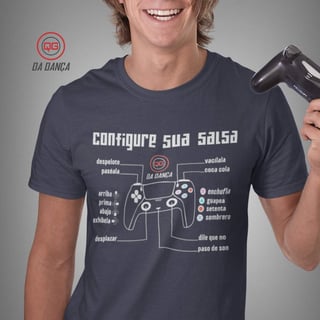 Camiseta de Dança - Configure sua Salsa