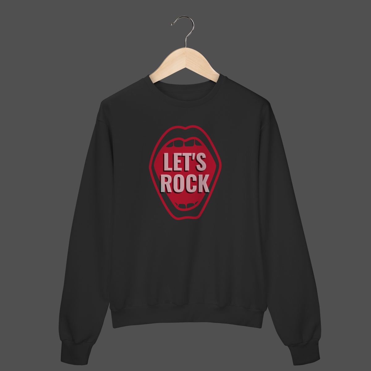 Moletom Fechado Prime | Let's Rock