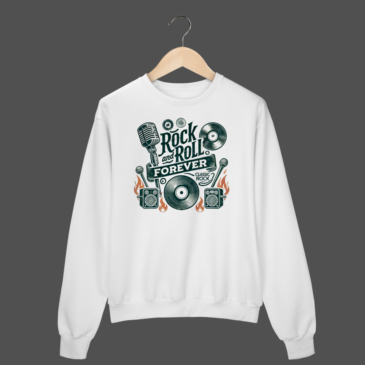 Moletom Fechado Prime | Rock And Roll Forever