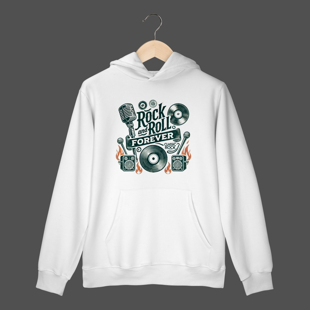 Moletom Canguru Prime | Rock And Roll Forever