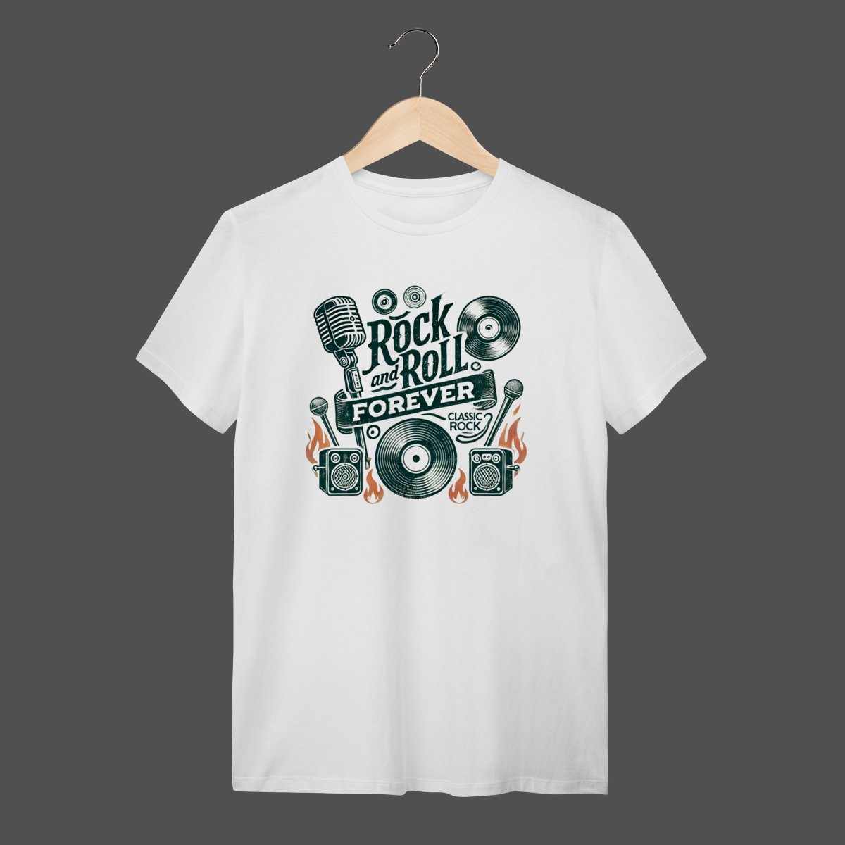 Camiseta Quality | Rock And Roll Forever