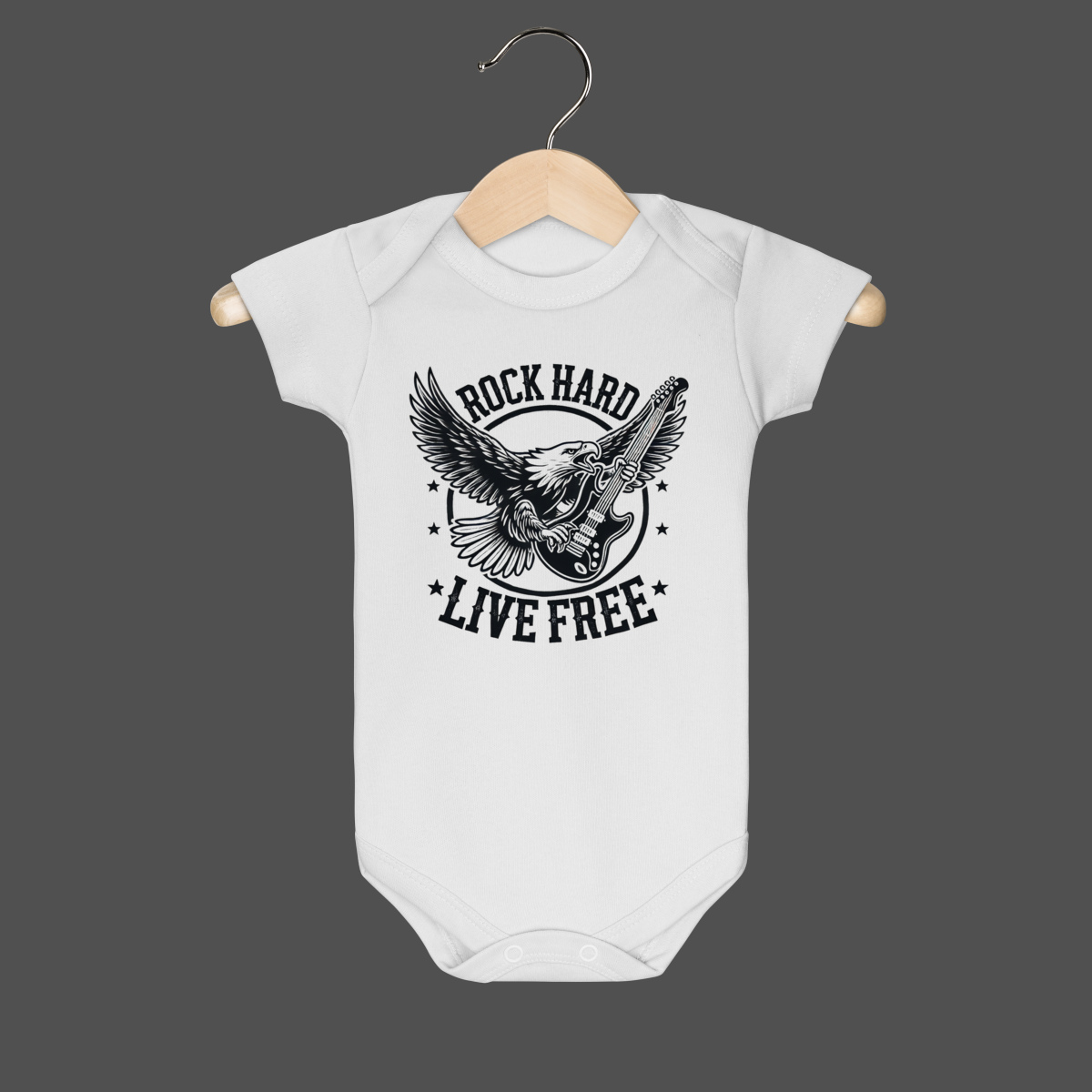 Body Infantil | Rock Hard - Live Free