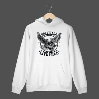Moletom Canguru Prime | Rock  Hard - Live Free
