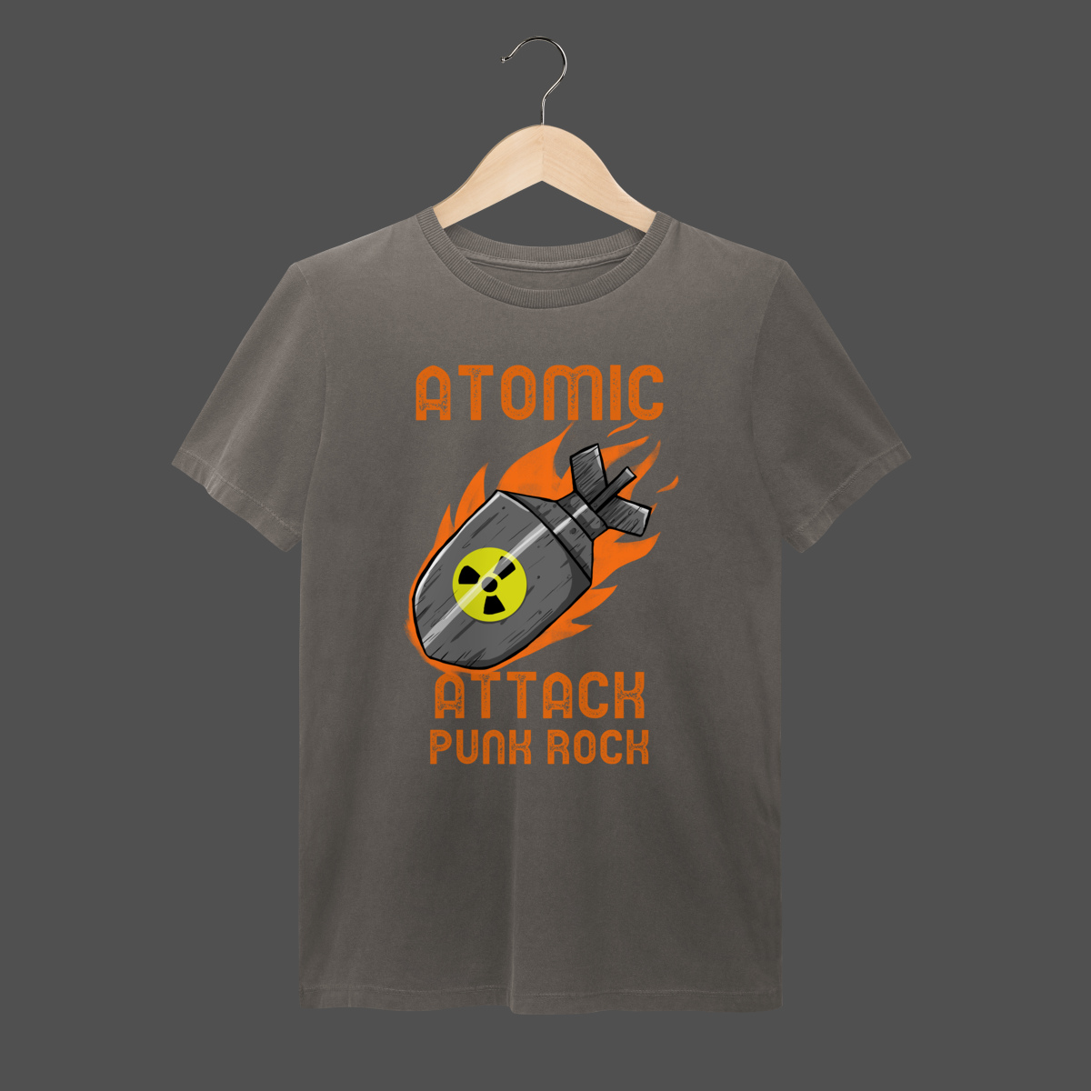 Nome do produto: Camiseta Estonada | Atomic Attack - Punk Rock