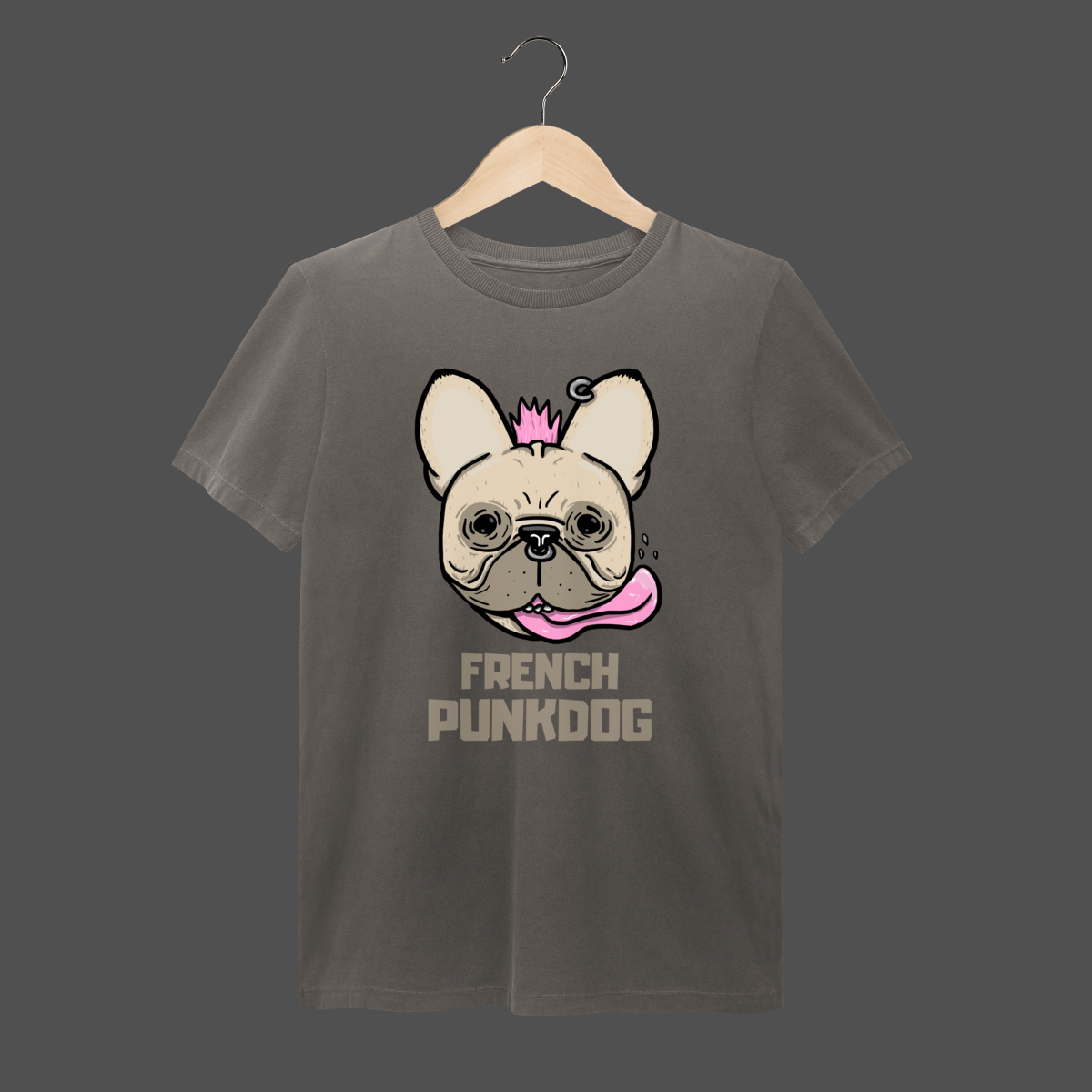 Nome do produto: Camiseta Estonada | French Punkdog