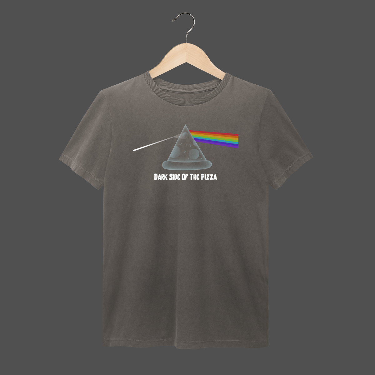 Nome do produto: Camiseta Estonada | Dark Side Of The Pizza