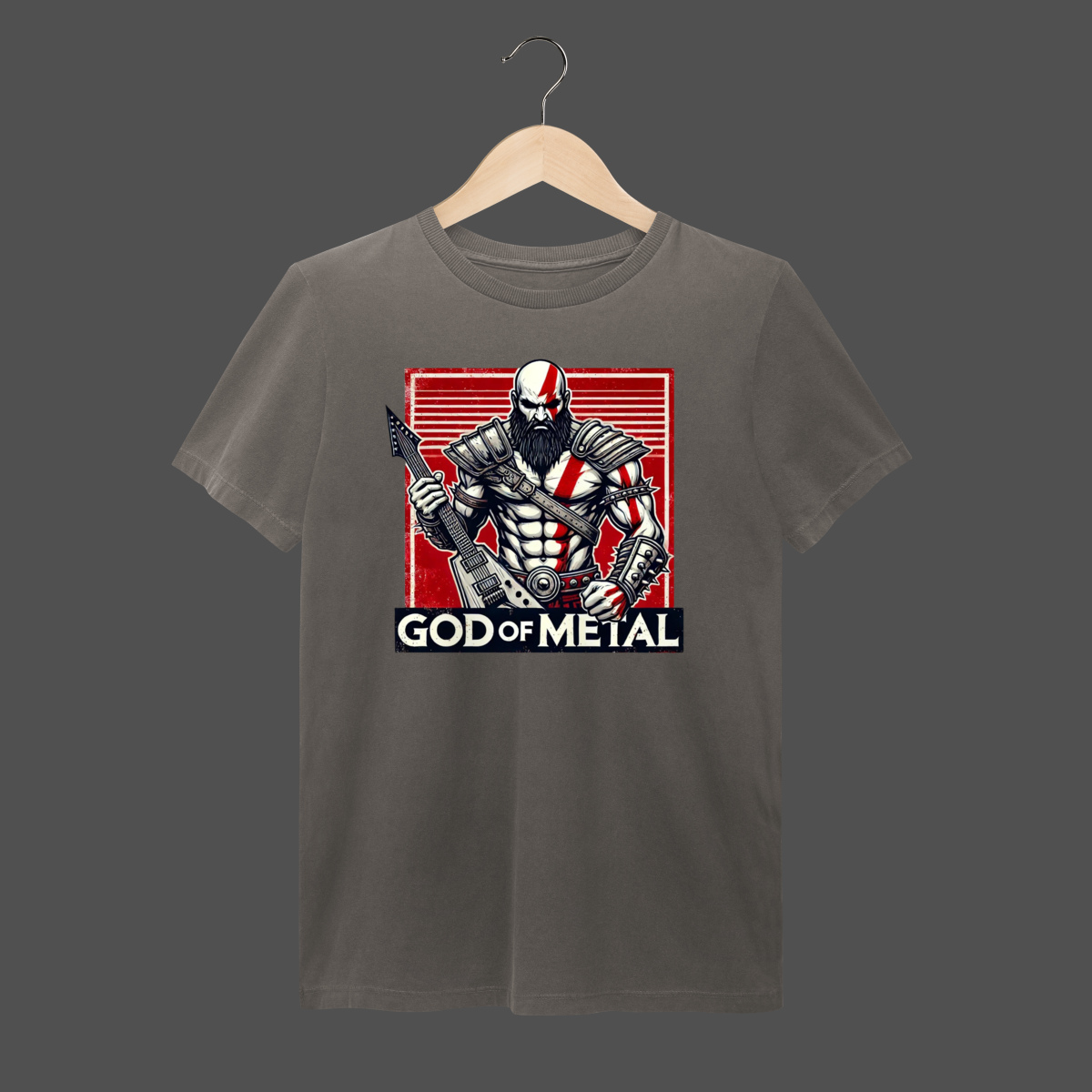 Nome do produto: Camiseta Estonada | God Of Metal