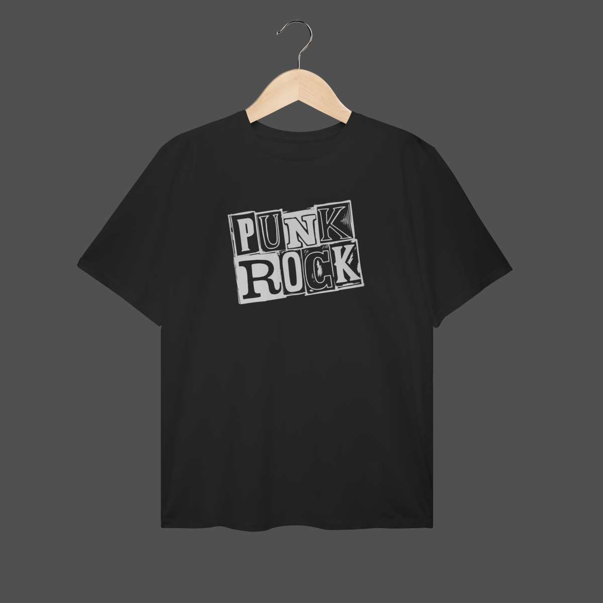 Nome do produto: Camiseta Plus Size | Punk Rock