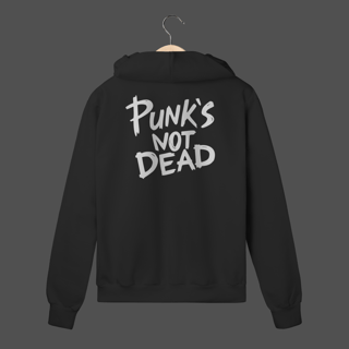 Moletom C/ Zíper Prime | Punk's Not Dead