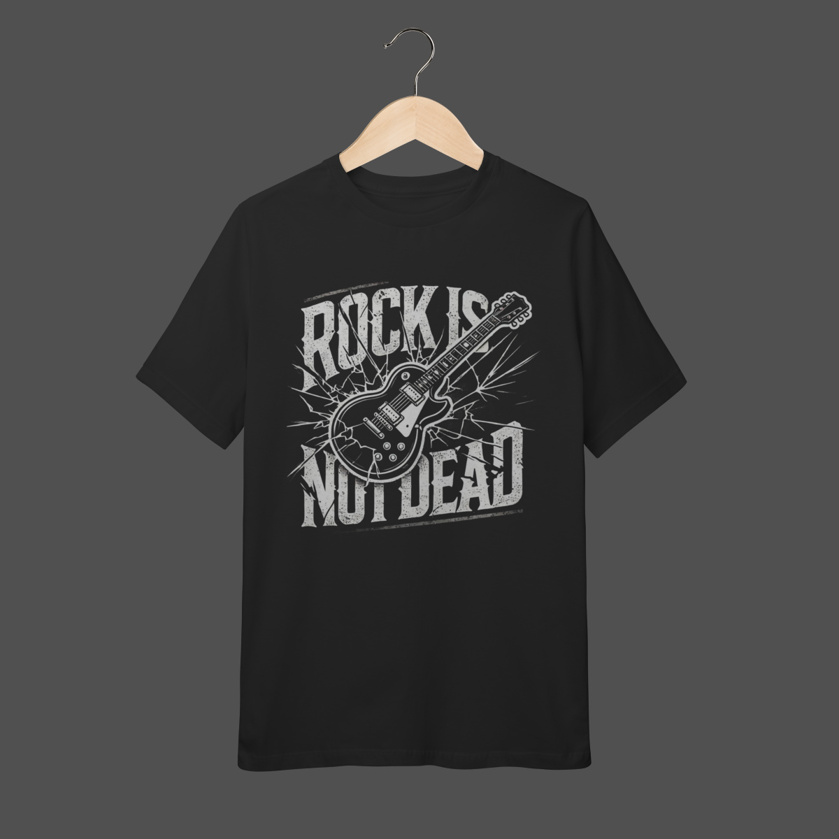 Camiseta Infantil (10 a 14) | Rock Is Not Dead