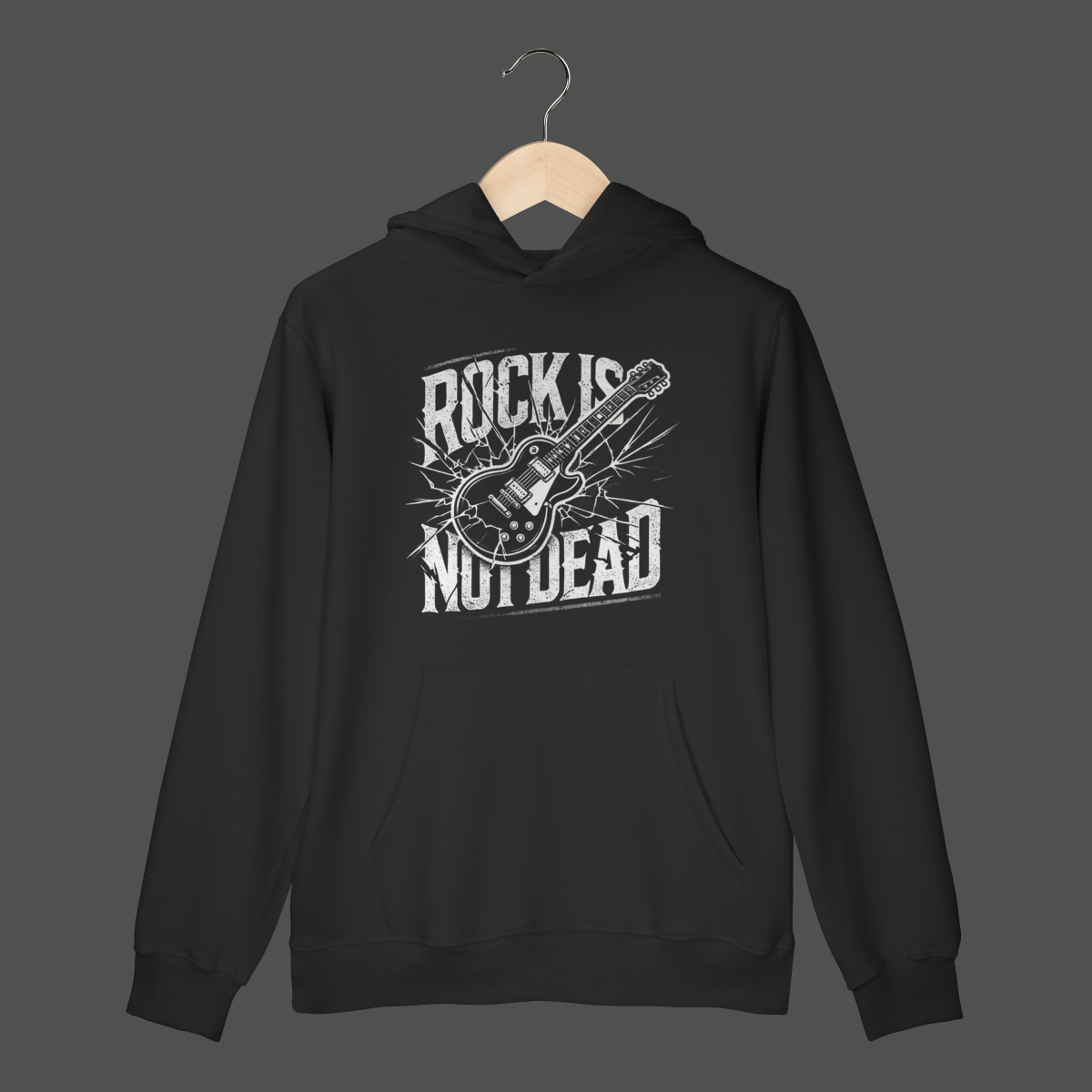 Moletom Canguru Prime | Rock Is Not Dead