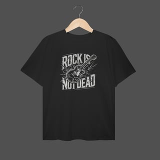 Camiseta Plus Size | Rock Is Not Dead