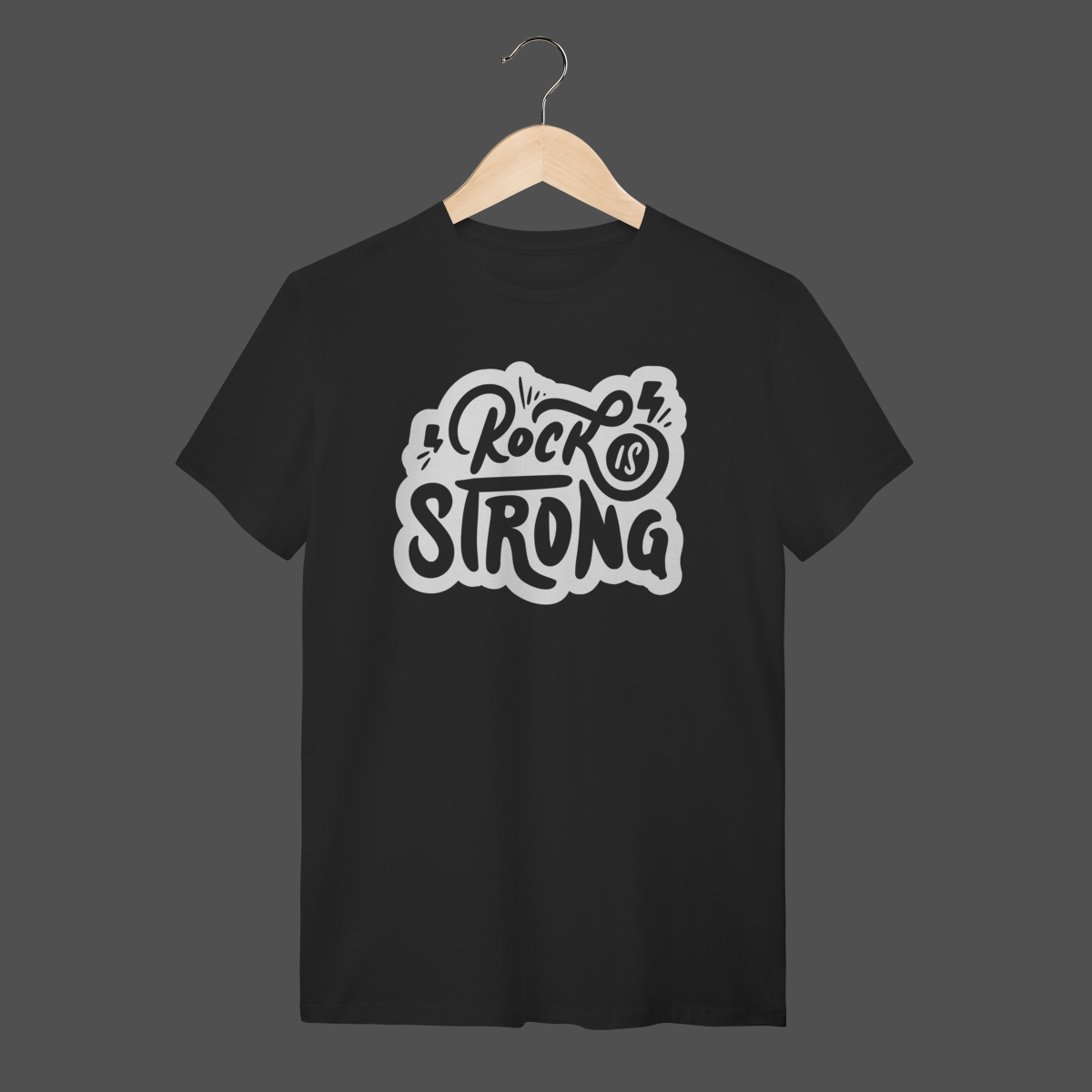 Camiseta Quality | Rock Is Strong