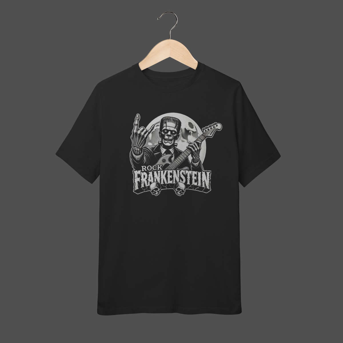 Nome do produto: Camiseta Infantil (10 a 14) | Rock Frankenstein