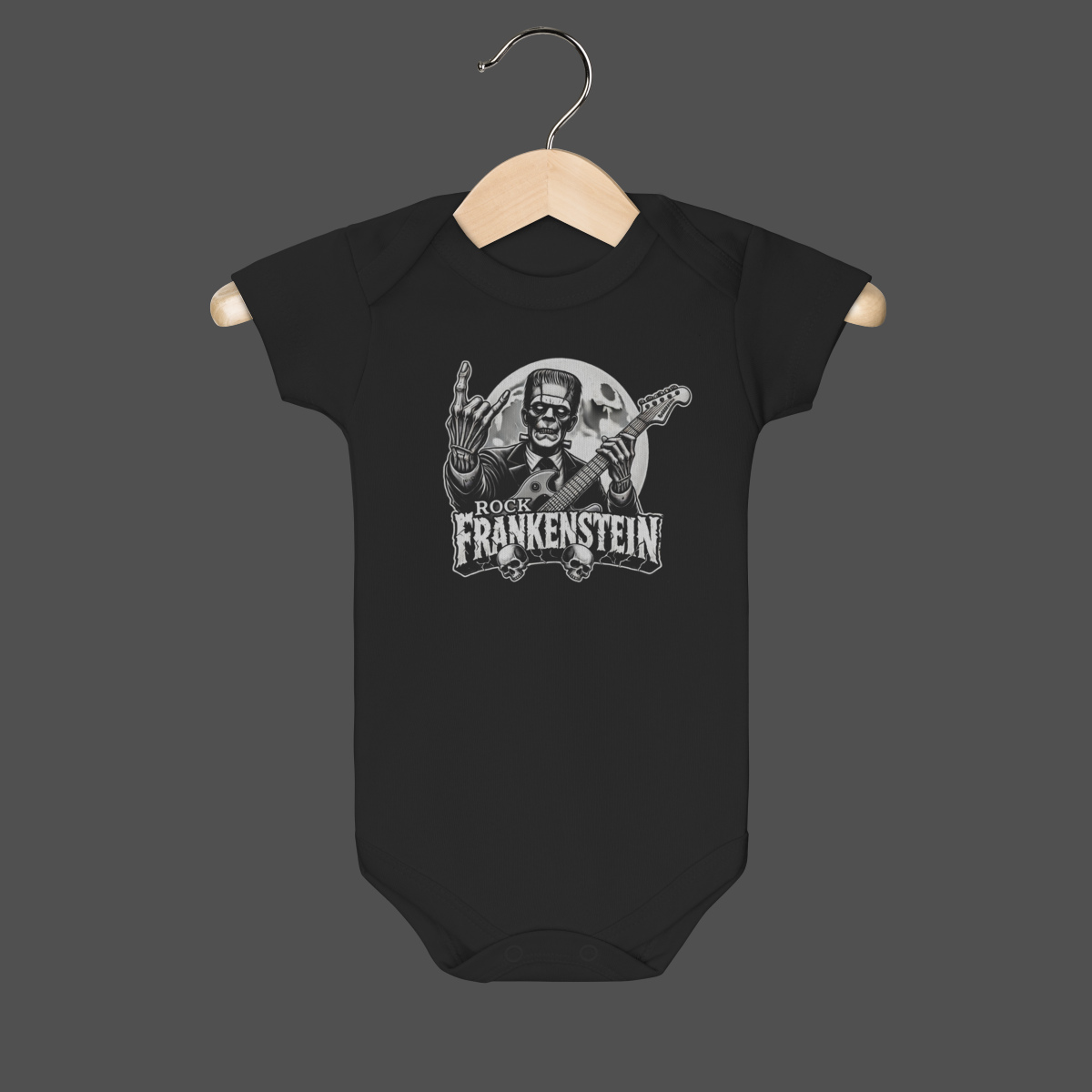 Nome do produto: Body Infantil | Rock Frankenstein