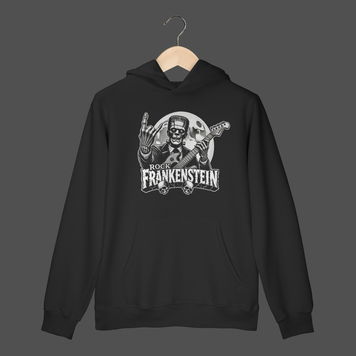 Nome do produto: Moletom Canguru Prime | Rock Frankenstein