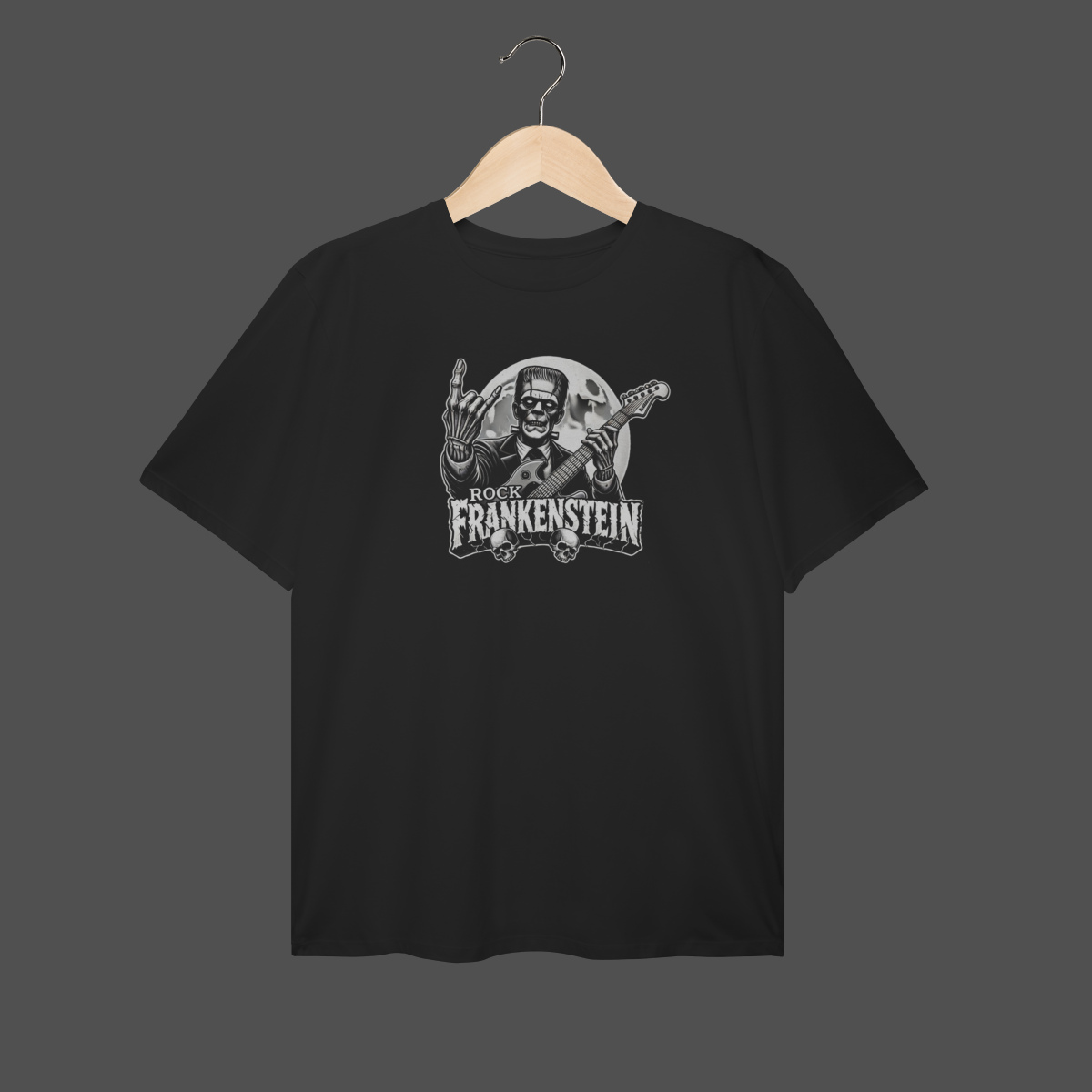 Camiseta Plus Size | Rock Frankenstein